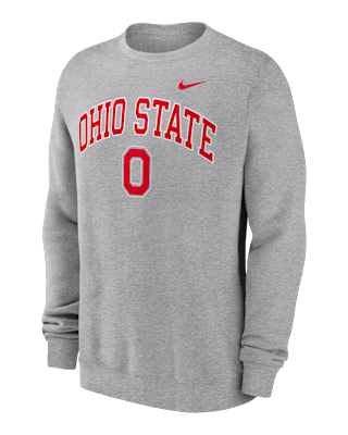 Мужские  Ohio State Arch Nike College Pullover Crew