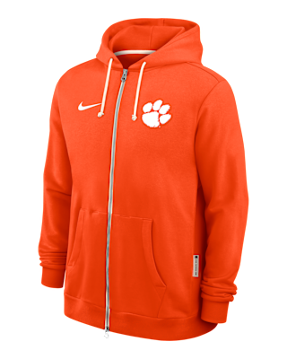 Мужское худи Clemson Sideline Nike Dri-FIT College Full-Zip Hoodie