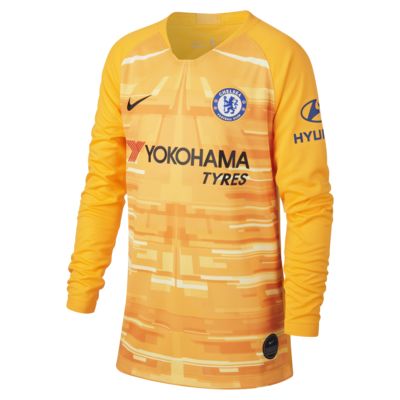 Camiseta de fútbol de arquero para niños talla grande Stadium Goalkeeper  del Chelsea FC 2019/20. Nike CL