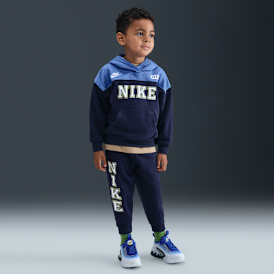Nike Sportswear Toddler P.E. Blocked Pullover Hoodie and Pants Set