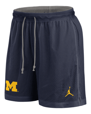 Мужские шорты Michigan Wolverines Player Jordan Brand Dri-FIT College Shorts