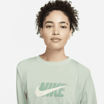 Prenda de capa media de running para mujer Nike Dri-FIT Icon Clash