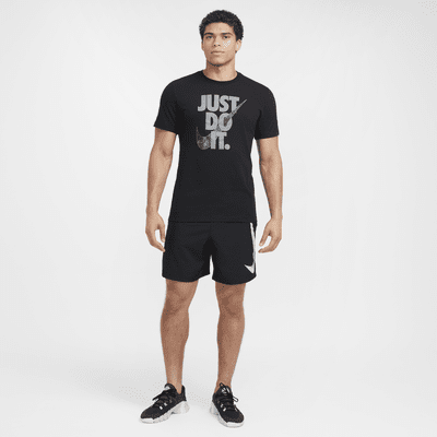 Playera de fitness de manga corta Dri-FIT para hombre Nike