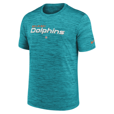 Miami Dolphins Sideline Nike Dri-FIT Coach Short Sleeve Polo - Mens