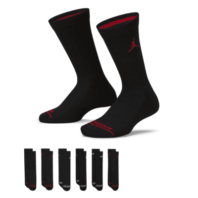Jordan Legend Kids' Crew Socks (6 Pairs 