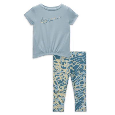 Ensemble avec legging imprimé Nike Dri-FIT pour bébé (12 - 24 mois)