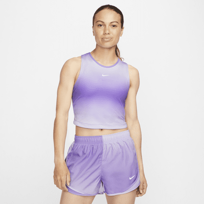 Nike Dri-FIT Swoosh Women's Cropped Running Tank Top