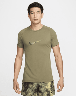 Мужские шорты Nike Flex Rep Dri-FIT Short-Sleeve Fitness Top для тренировок