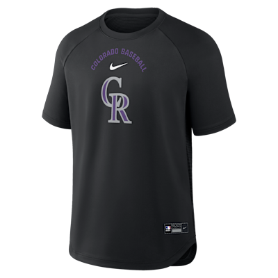 Colorado Rockies Authentic Collection Batting Practice Pregame Men's Nike Dri-FIT MLB Top