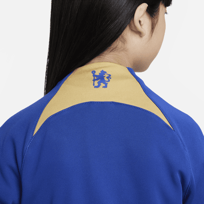 Chelsea FC Academy Pro Big Kids' Knit Soccer Jacket