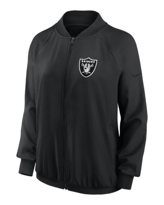 Женская куртка Las Vegas Raiders Nike Dri-FIT NFL Full-Zip