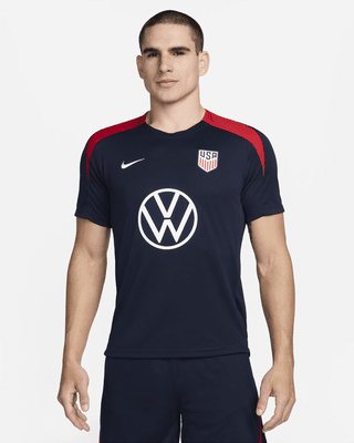 Мужские шорты USMNT Strike Nike Dri-FIT Soccer Short-Sleeve Knit Top