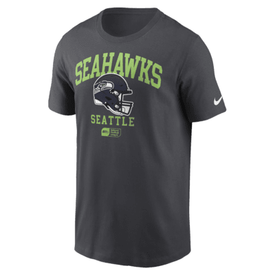 Seattle Seahawks Helmet Essential Men's Nike NFL T-Shirt