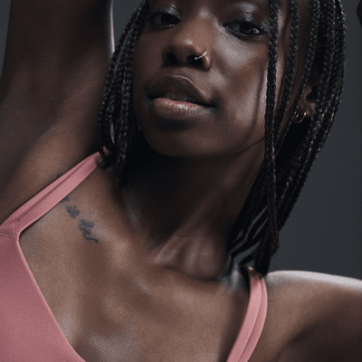 Bra imbottito a sostegno leggero Nike Zenvy Strappy – Donna