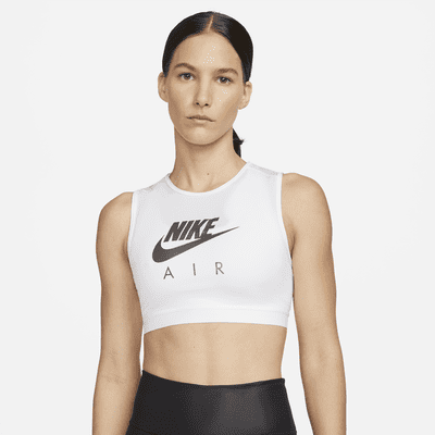 Nike Swoosh Womens Sports Bra - Atmosphere White