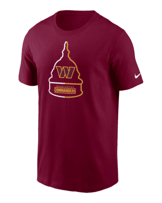 Nike Women's Burgundy Washington Football Team Logo Essential T-shirt