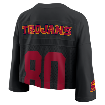 USC Jersey Women's Nike Dri-FIT College Cropped Top