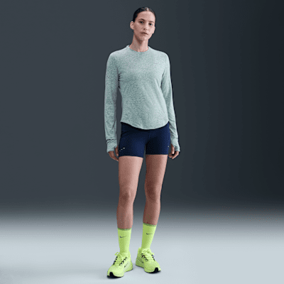 Nike Swift Camiseta de running de manga larga Dri-FIT con cuello redondo y protección UV - Mujer