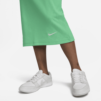 Nike Sportswear Women's High-Waisted Ribbed Jersey Skirt. Nike JP