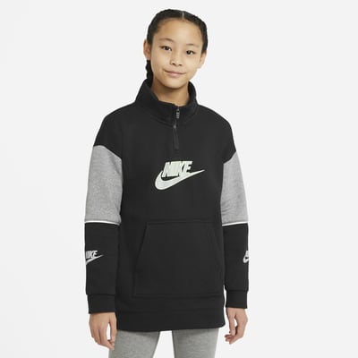 nike zip pullover