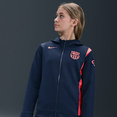 F.C. Barcelona Third Older Kids' Nike Total 90 Football Woven Tracksuit