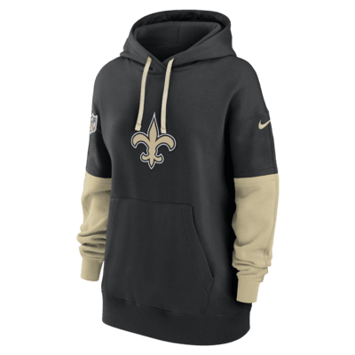 New Orleans Saints Sideline Essential Women's Nike NFL Pullover Hoodie