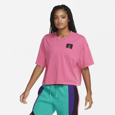 nike pink top womens