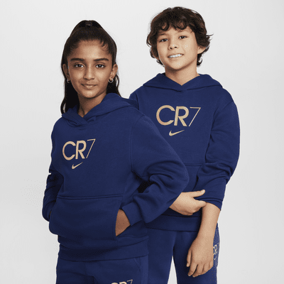 CR7 Club Fleece voetbalhoodie voor kids