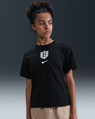 Детская футболка England Premium Goalkeeper Big Kids' Nike Soccer