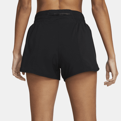 Nike One Pantalons curts Dri-FIT de cintura mitjana amb eslip incorporat de 8 cm - Dona