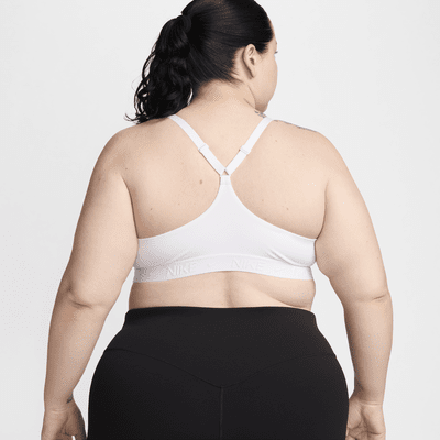 Brassière de sport réglable rembourrée à maintien léger Nike Indy pour femme (grande taille)