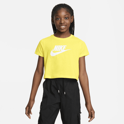 Nike Sportswear Big Kids' (Girls') Cropped T-Shirt