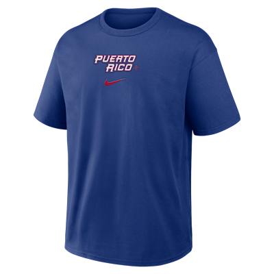 Puerto Rico National Baseball Team 2026 World Baseball Classic City Name Max90 Men's Nike Long-Sleeve T-Shirt