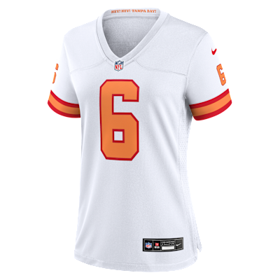 Jersey Nike de la NFL Game para mujer Baker Mayfield Tampa Bay Buccaneers