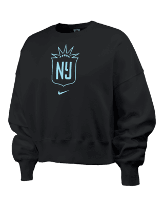 Женский свитшот NJ/NY Gotham FC Phoenix Fleece Nike NWSL Crew-Neck