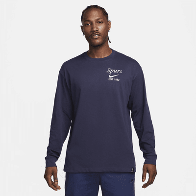 Tottenham Hotspur Men's Nike Soccer Max90 Long-Sleeve T-Shirt. Nike.com