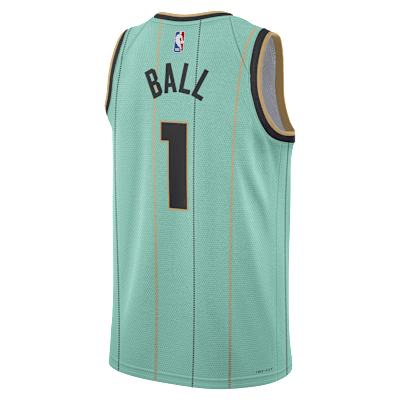 LaMelo Ball Charlotte Hornets 2024/25 City Edition Nike Dri-FIT Swingman NBA-jersey voor heren