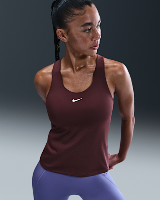 Женские  Nike Swoosh Medium-Support Padded Sports Bra Tank