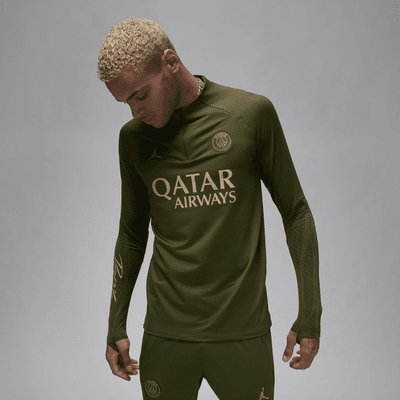 Maglia da calcio per allenamento Jordan Dri-FIT Paris Saint-Germain Strike Fourth – Uomo