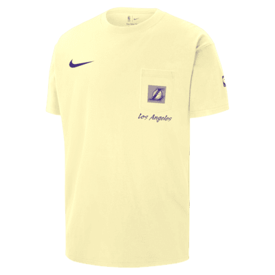 Los Angeles Lakers Max90 Men's Nike NBA Short-Sleeve Pocket T-Shirt