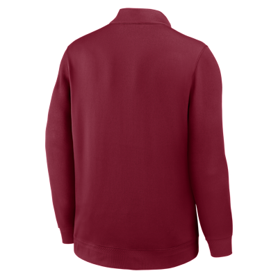Oklahoma Coaches Men's Jordan Brand Dri-FIT College Long-Sleeve 1/2-Zip Top