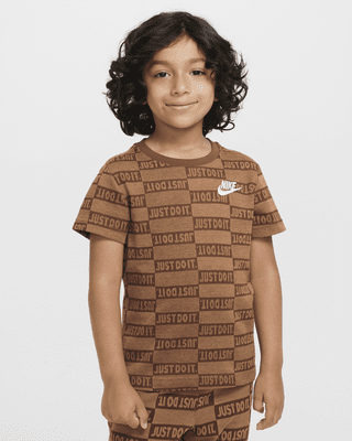 Детская футболка Nike "Just Do It" Little Kids' Jacquard