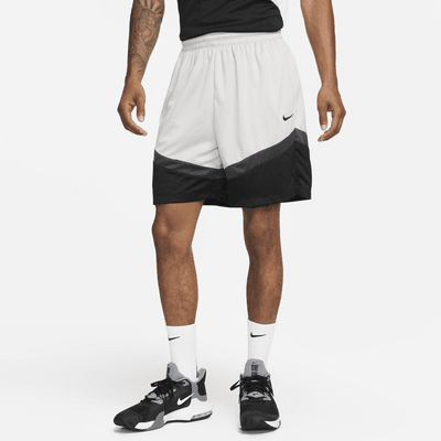 Nike Men's Dri-Fit Icon Basketball Shorts, Size: Large, White
