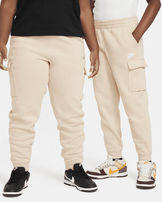 Подростковые  Nike Sportswear Club Fleece Big Kids' Cargo Pants (Extended Size)