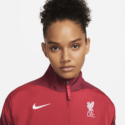 Chamarra de fútbol Nike Dri-FIT para mujer Liverpool FC