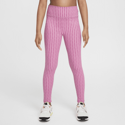 Nike One Leggings de talle alto Dri-FIT - Niña