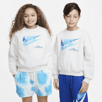 Nike Sportswear Icon Fleece Big Kids' Oversized Sweatshirt