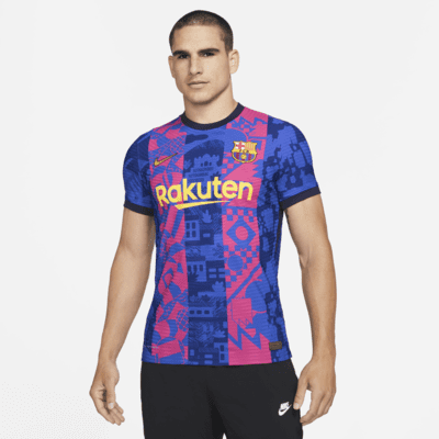 F.C. Barcelona 2021/22 Match Third Men's Nike Dri-FIT ADV Football Shirt. Nike CA