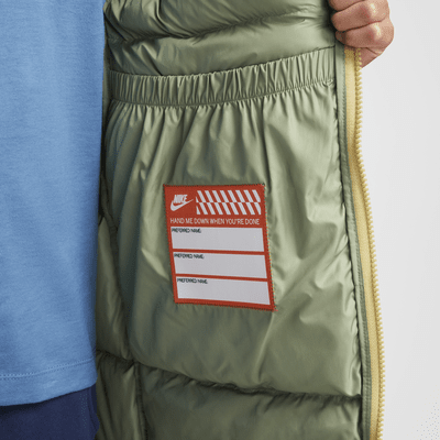 Nike Sportswear Heavyweight Synthetic Fill EasyOn Big Kids' Therma-FIT Repel Loose Hooded Parka