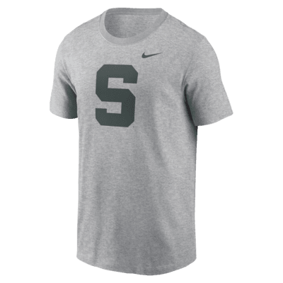 Playera universitaria Nike para hombre Michigan State Spartans Primetime Evergreen Alternate Logo